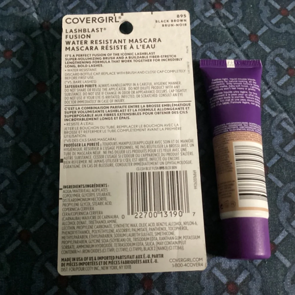 Rommel London Stay Matte foundation & Covergirl Lash Blast Mascara (2 for $20)